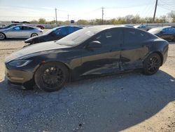 Salvage cars for sale at San Antonio, TX auction: 2022 Tesla Model S