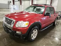 Salvage cars for sale from Copart Avon, MN: 2007 Ford Explorer Sport Trac XLT