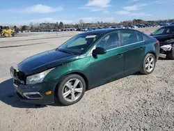 Salvage cars for sale at Lumberton, NC auction: 2015 Chevrolet Cruze LT