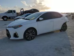 Toyota salvage cars for sale: 2017 Toyota Corolla L