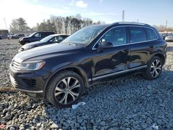 Volkswagen Touareg salvage cars for sale: 2017 Volkswagen Touareg Wolfsburg