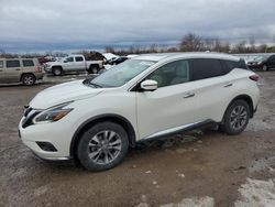 Salvage cars for sale at London, ON auction: 2018 Nissan Murano S