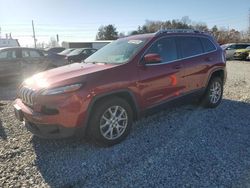 Salvage cars for sale from Copart Mebane, NC: 2016 Jeep Cherokee Latitude