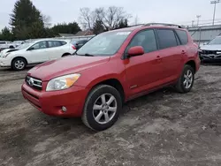 Toyota salvage cars for sale: 2008 Toyota Rav4 Limited