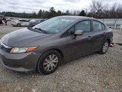 Honda Civic Vehiculos salvage en venta: 2012 Honda Civic LX