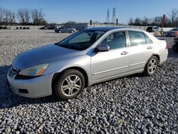 Salvage cars for sale at Barberton, OH auction: 2007 Honda Accord SE