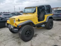 Salvage cars for sale at Indianapolis, IN auction: 2004 Jeep Wrangler X