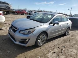 Salvage cars for sale from Copart Indianapolis, IN: 2015 Subaru Impreza Sport Limited