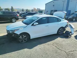 Salvage cars for sale at Vallejo, CA auction: 2021 KIA Forte FE