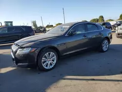 Salvage cars for sale from Copart Miami, FL: 2017 Jaguar XF Premium