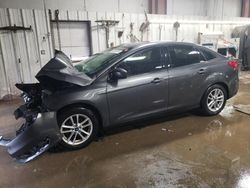 Salvage cars for sale at Elgin, IL auction: 2018 Ford Focus SE