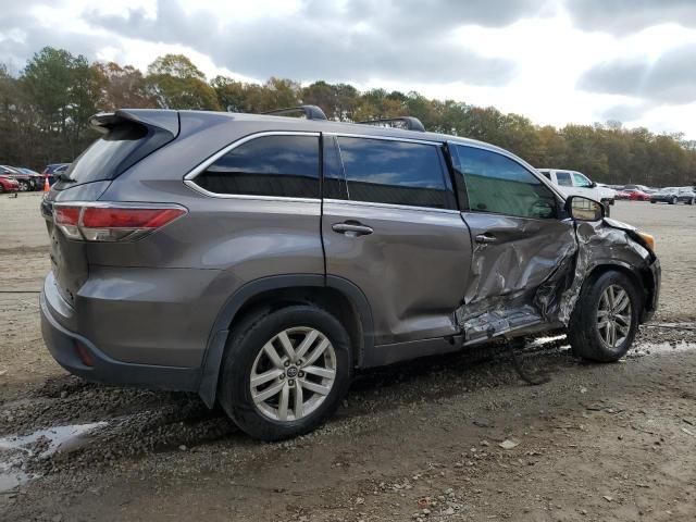 2016 Toyota Highlander LE