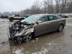 Salvage cars for sale at Ellwood City, PA auction: 2012 Chevrolet Malibu 1LT