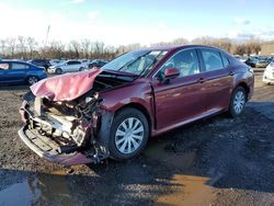 Salvage cars for sale from Copart New Britain, CT: 2018 Toyota Camry LE