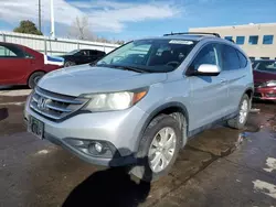 Salvage cars for sale from Copart Littleton, CO: 2014 Honda CR-V EX