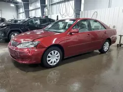 Salvage cars for sale from Copart Ham Lake, MN: 2005 Toyota Camry LE