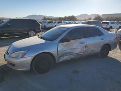 Salvage cars for sale from Copart Las Vegas, NV: 2006 Honda Accord LX