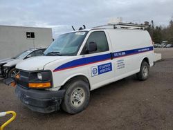 Salvage trucks for sale at Cookstown, ON auction: 2017 Chevrolet Express G2500