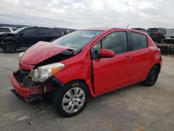 Salvage cars for sale at Grand Prairie, TX auction: 2013 Toyota Yaris