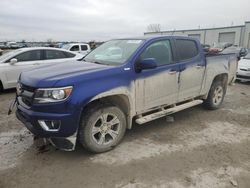 Salvage cars for sale at Kansas City, KS auction: 2016 Chevrolet Colorado Z71