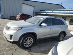 Salvage cars for sale at Tulsa, OK auction: 2015 KIA Sorento LX