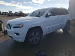 Jeep Grand Cherokee salvage cars for sale: 2015 Jeep Grand Cherokee Overland