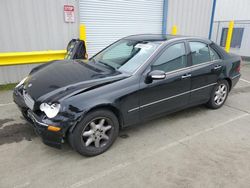 Vehiculos salvage en venta de Copart Vallejo, CA: 2004 Mercedes-Benz C 240 4matic