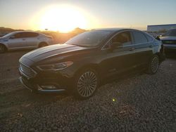 Ford salvage cars for sale: 2017 Ford Fusion Titanium HEV