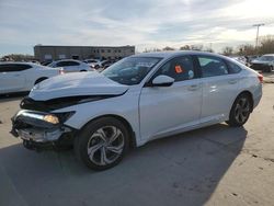 Salvage cars for sale at Wilmer, TX auction: 2018 Honda Accord EX