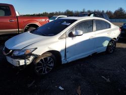 Honda Civic salvage cars for sale: 2013 Honda Civic EXL