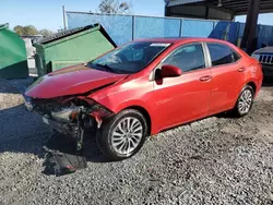 Salvage cars for sale at Riverview, FL auction: 2018 Toyota Corolla L