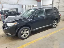 Salvage cars for sale from Copart Mocksville, NC: 2012 Toyota Highlander Limited