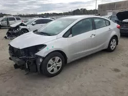 Salvage cars for sale at Fredericksburg, VA auction: 2014 KIA Forte LX