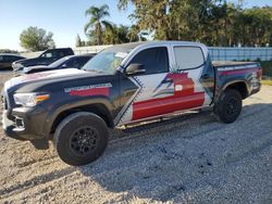 Salvage cars for sale at Arcadia, FL auction: 2022 Toyota Tacoma Double Cab