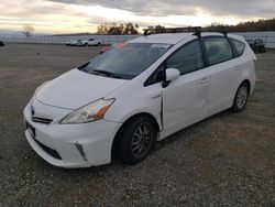 Salvage cars for sale at Anderson, CA auction: 2012 Toyota Prius V