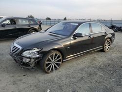 Salvage cars for sale at Antelope, CA auction: 2012 Mercedes-Benz S 550