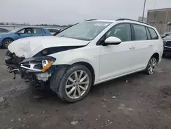 Salvage cars for sale at Fredericksburg, VA auction: 2016 Volkswagen Golf Sportwagen S