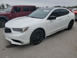 Carros salvage a la venta en subasta: 2018 Acura TLX Tech