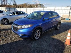 Salvage cars for sale at Spartanburg, SC auction: 2018 Honda HR-V LX