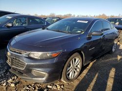 Salvage cars for sale at Cahokia Heights, IL auction: 2017 Chevrolet Malibu LT