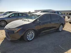 Salvage cars for sale from Copart San Antonio, TX: 2022 Toyota Corolla LE