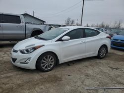 Salvage cars for sale at Dyer, IN auction: 2015 Hyundai Elantra SE