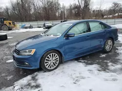 Salvage cars for sale at Albany, NY auction: 2016 Volkswagen Jetta SEL