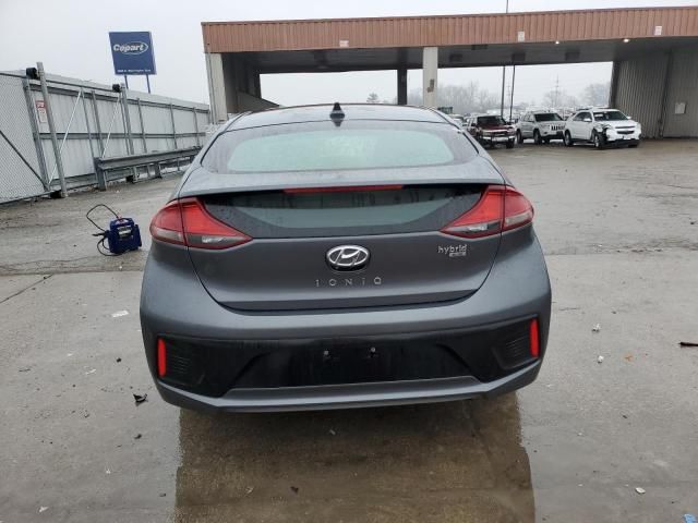 2018 Hyundai Ioniq Blue