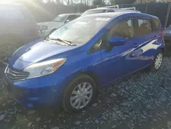 Nissan salvage cars for sale: 2015 Nissan Versa Note S