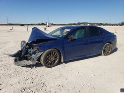 Salvage cars for sale at New Braunfels, TX auction: 2023 Toyota Camry SE Night Shade