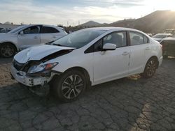 Salvage cars for sale at Colton, CA auction: 2015 Honda Civic EX