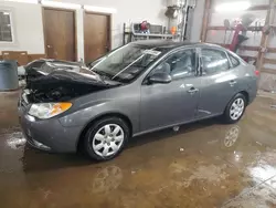 Salvage cars for sale at Pekin, IL auction: 2009 Hyundai Elantra GLS