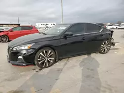 Salvage cars for sale at Grand Prairie, TX auction: 2019 Nissan Altima SR