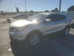 Salvage cars for sale at Miami, FL auction: 2017 Nissan Rogue Sport S